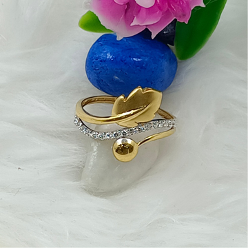 916 Gold Gorgeous Ring by Ranka Jewellers