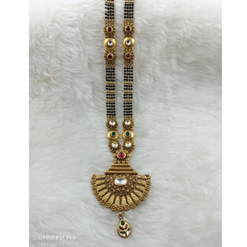 96 GOLD FULL LONG WEDDING MANGALSUTRA by Ranka Jewellers