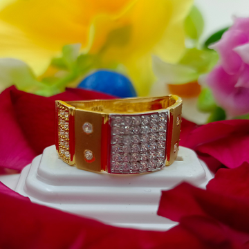 916 gold gents ring by Ranka Jewellers