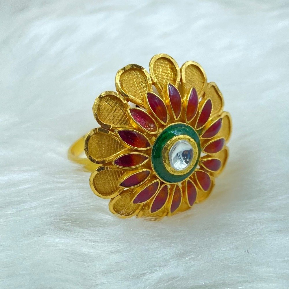 916 Gold Graceful Ring
