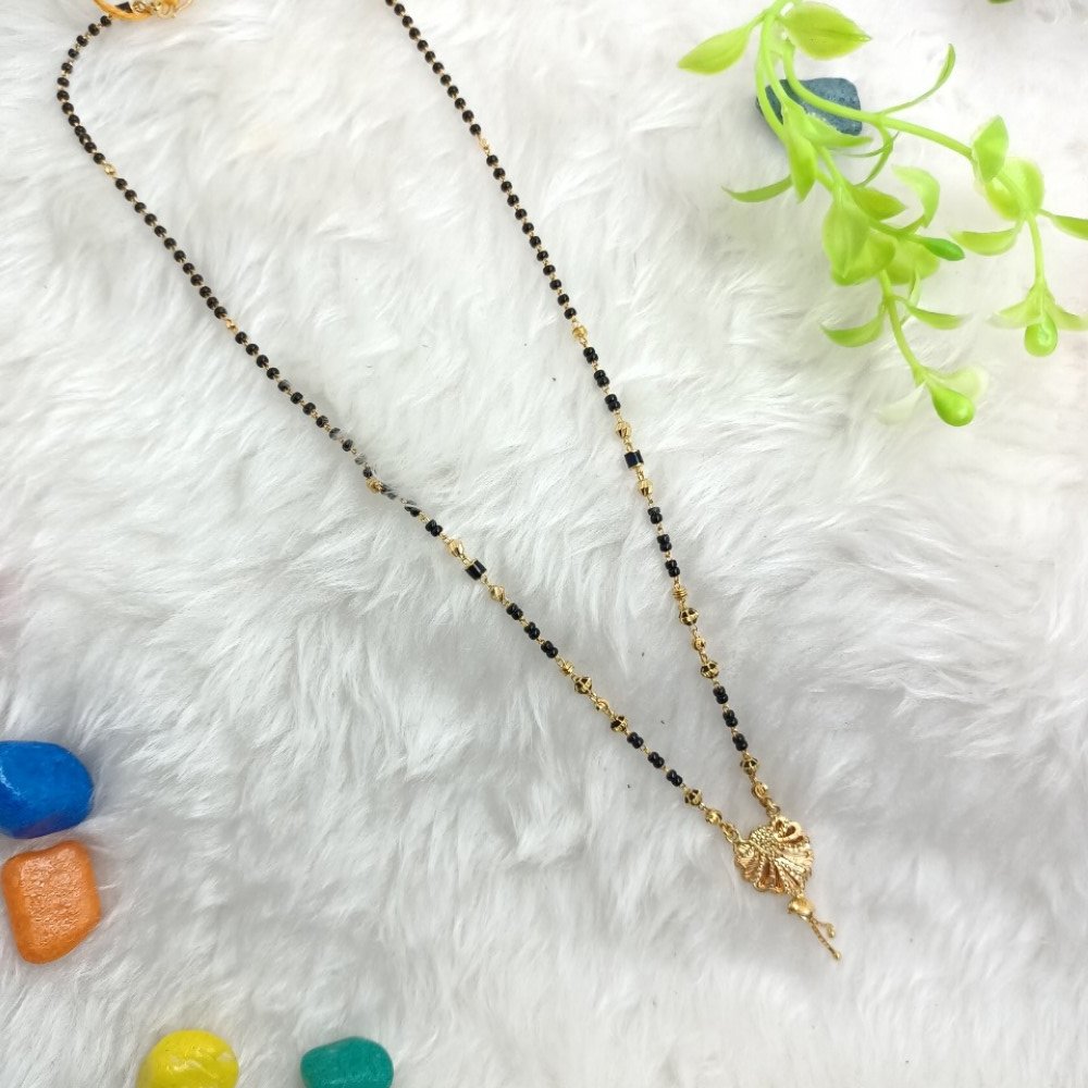 22k Gold Plain Mangalsutra RJM06