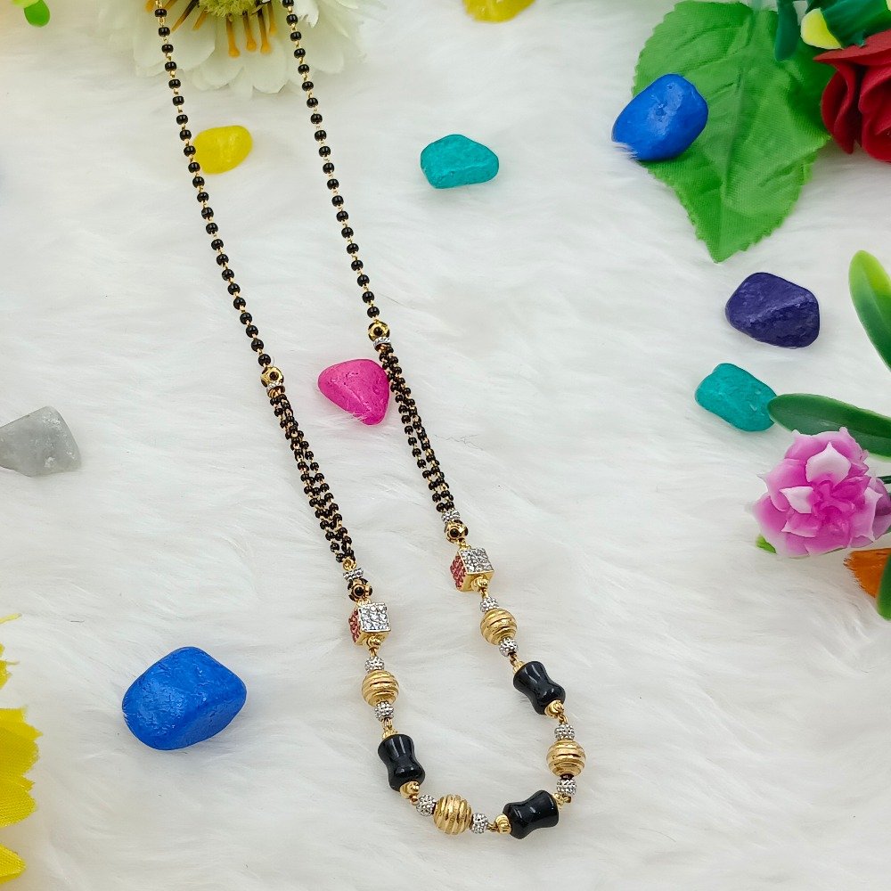 916 GOLD ANTIQUE MANGALSUTRA