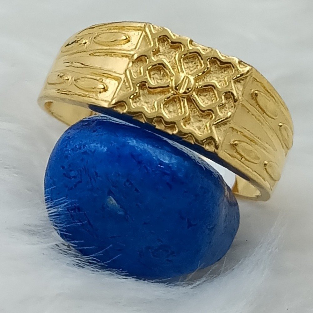 Buy quality 22.k Gold Ganpati Design Fancy Gents Ring in Ahmedabad