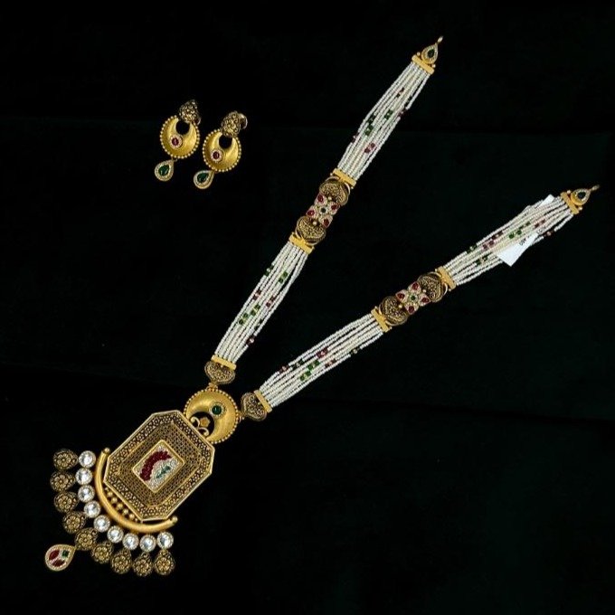 Gold Antique Bridal Set